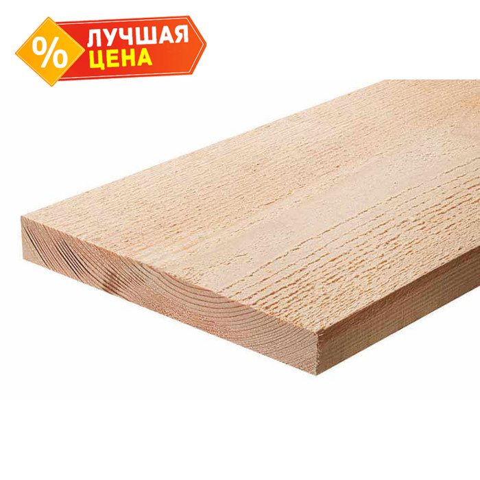 Доска обрезная естественной влажности 25х150х5000 сорт 1-3